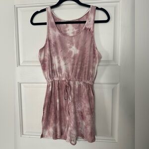 soft & stretchy romper with pockets